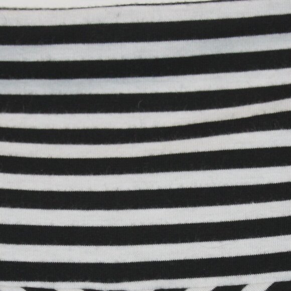 Faded Glory Black White Striped Skirt - Picture 6 of 6
